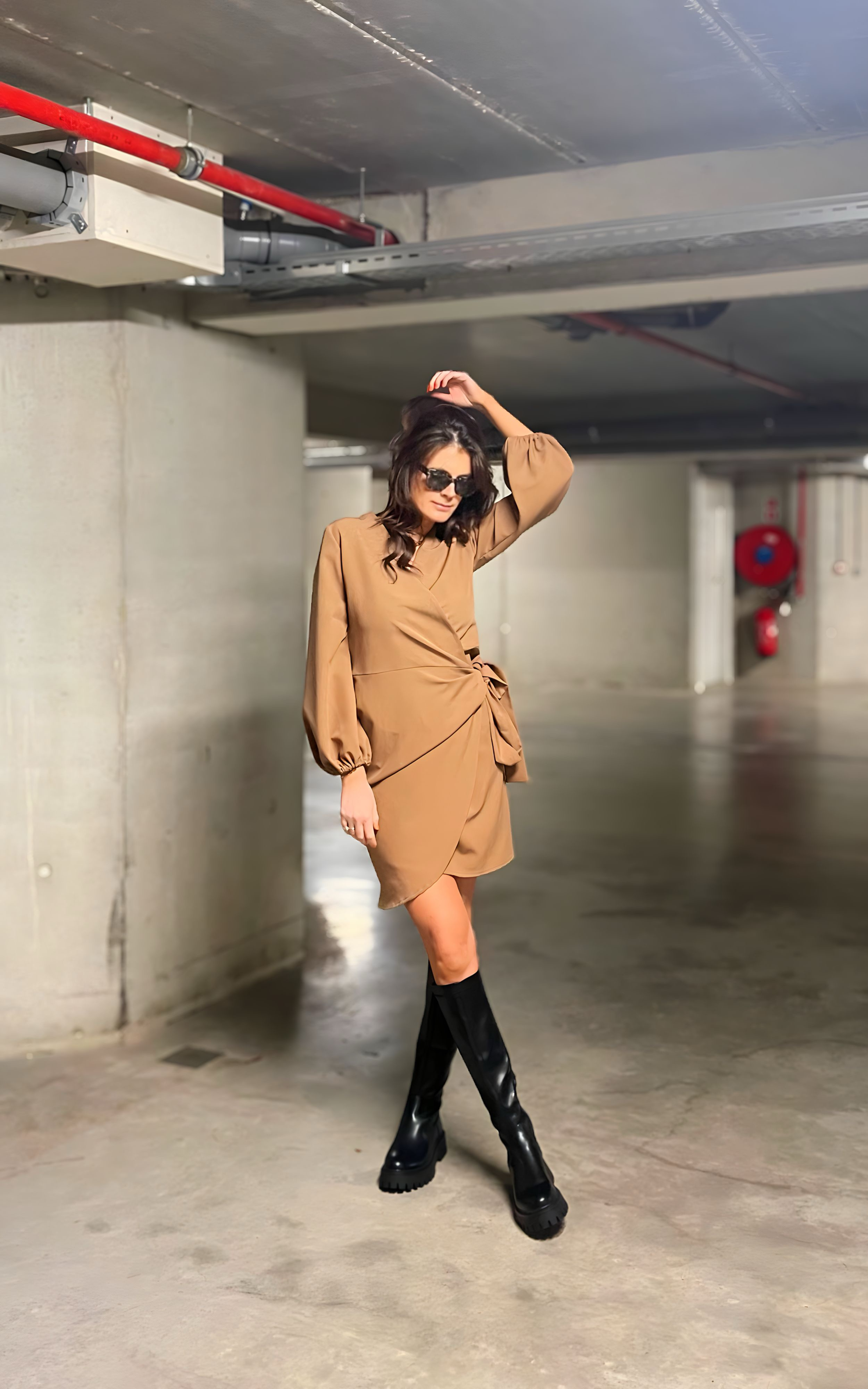 JOEY Dress Sand